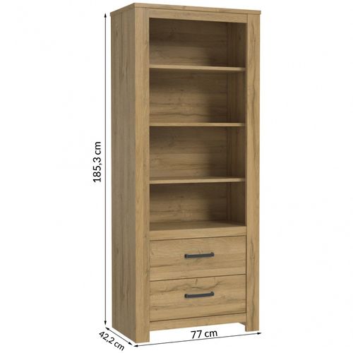 Regał Savanna dąb postarzany na Arena.pl