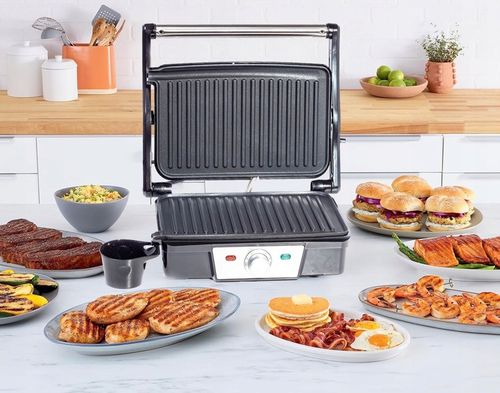 Grill elektryczny opiekacz Riwall Soczysty panini 1800W na Arena.pl