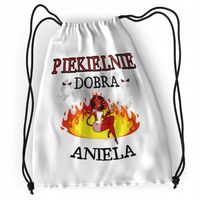 Plecak Dla Anieli Szkolny Worek Torba Z Nadrukiem Ze Zdjęciem