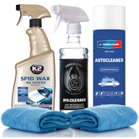 wosk samochodowy w płynie k2 spid wax autocleaner ipa cleaner mikrofibra x2