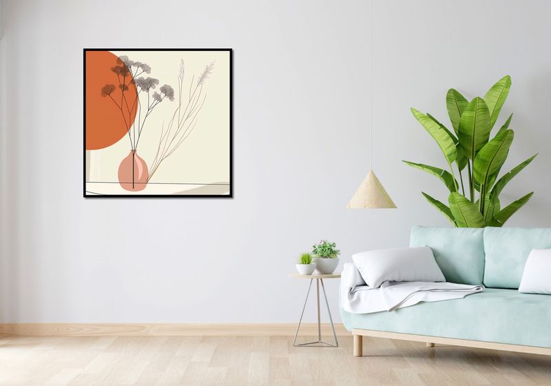 Plakat 90x90cm Suszony Widok zdjęcie 4