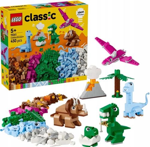 11041 - lego classic - kreatywne dinozaury na Arena.pl