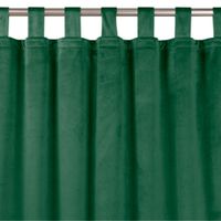 Zasłona VILA velvetowa na szelkach 135x270 butelkowa zieleń Homede