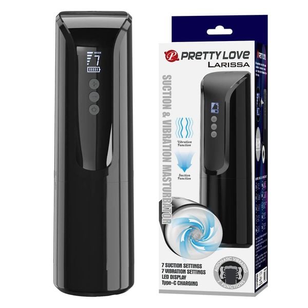 Pretty Love Larissa Suction & Vibration Masturbator zdjęcie 1