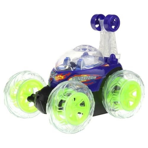 Zdalnie Sterowany Samochód Kaskaderski - niebieski na Arena.pl