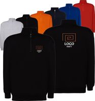 BLUZA męska z półzamkiem kołnierzem TWÓJ HAFT LOGO GRAFIKA reklamowa 10 szt