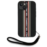 etui karl lagerfeld saffiano athleisure  stripes cord do iphone 15