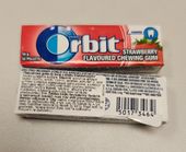 GUMA ORBIT DRAŻE STRAWBERRY 14G