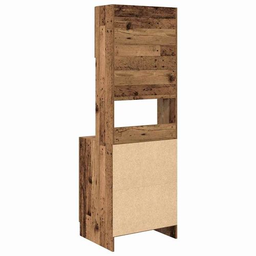 Szafka kuchenna z półką Stare drewno 60 x 50 x 180 cm na Arena.pl