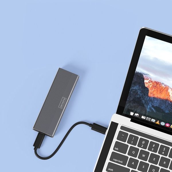 Obudowa Dysku SSD Adapter m.2 SATA NGFF USB-C USB 3.0 Kieszeń na dysk m2 zdjęcie 13