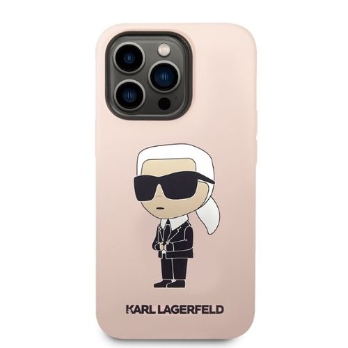 Etui Karl Lagerfeld do iPhone 14 Pro Max, Różowy, MagSafe na Arena.pl