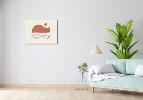 Obraz 70x50cm Serenada Zachodzącego Słońca na Arena.pl