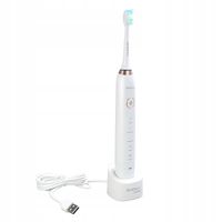 SHONA SONICZNA SZCZOTECZKA DO ZĘBÓW SONIC WHITE zestaw ETUI + końcówki IPX7