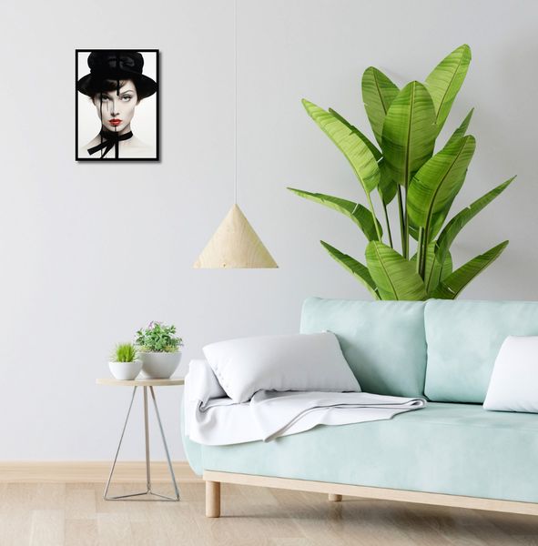 Plakat 30x40cm Atramentowa Aura zdjęcie 4