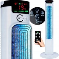 Wydajny Wentylator kolumnowy Wielofunkcyjny 3in1 biały + Pilot AROMATERAPIA