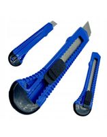 NÓŻ DO TAPET METALOWY NOŻYK 18mm ŁAMANE OSTRZA UNIWERSALNY TAPICERSKI