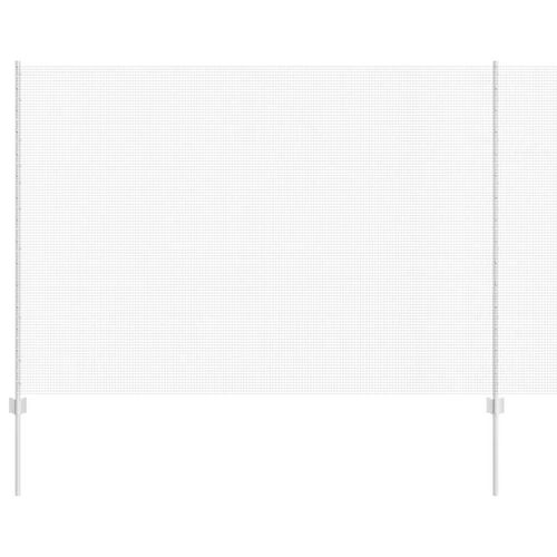 Ogrodzenie z słupkami Srebrny 1.6 x 10 m Stal na Arena.pl