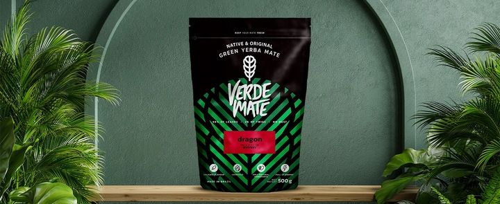 Yerba Verde Mate Green Dragon Fruit Owoce 0,5kg zdjęcie 3