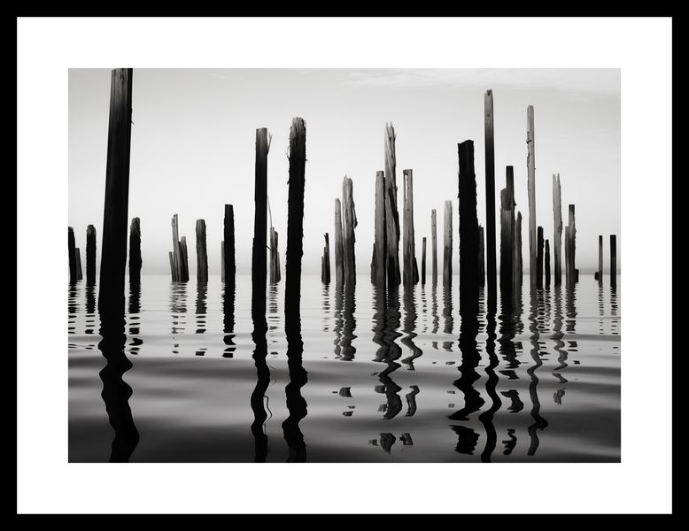 Plakat 35x25cm Refleksje Nad Wodą zdjęcie 3