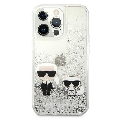 Etui Karl Lagerfeld do iPhone 13 Pro Max, Srebrny na Arena.pl