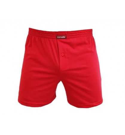 Bokserki klasyczne czerwone zdjęcie 1