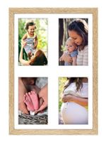 Ramka na 4 zdjęcia Hekla 30x40x4 galeria sonoma jasna