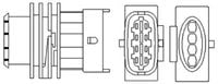 OSM086 SONDA LAMBDA OPEL 1,4/1,6 16V ASTRAG/CORSA C