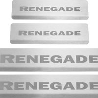 Listwa progowa JEEP RENEGADE Stal nierdzewna 304 mat 4szt