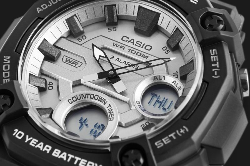 zegarek męski casio aeq-120w-7avdf + box zdjęcie 4