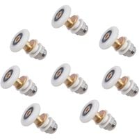 Rolka do kabiny prysznicowej mimośrodowa 25mm KL-RL001 Komplet 8 sztuk