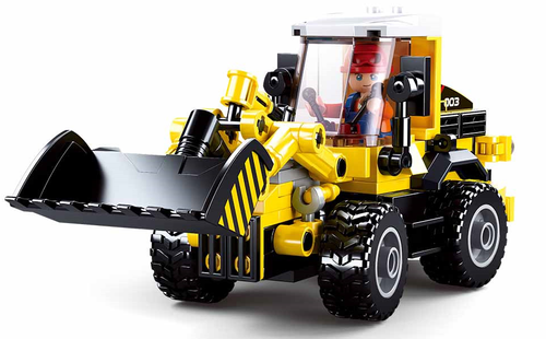 KLOCKI SLUBAN TOWN Koparko ładowarka 200 - B0803 na Arena.pl