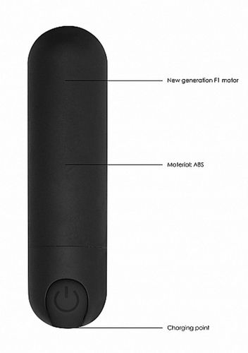 10 speed rechargeable bullet - black na Arena.pl