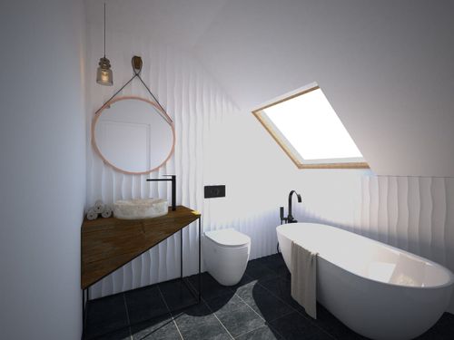 Panel ścienny 3D FALE #1 na Arena.pl