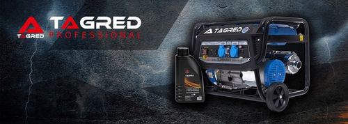 AGREGAT PRĄDOTWÓRCZY PRĄDU TAGRED 5600W AVR NA KÓŁKACH na Arena.pl