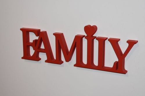 Napis 3D Family na Arena.pl