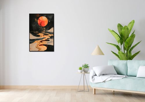 Plakat 56,6x86,4cm Planetarny Taniec na Arena.pl