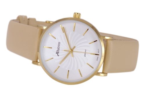 ALBATROSS ABAC11 (za540b) beige / gold na Arena.pl