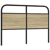 Wezgłowie do łóżka, dąb sonoma, 120 cm