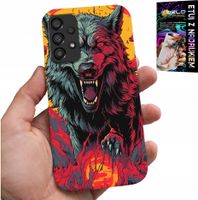 ETUI DO SAMSUNG GALAXY A23 5G - WILK WILKI WATAHA SUPER WZORY CASE + SZKŁO