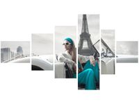 OBRAZ TURKUSOWA DAMA PARYŻU