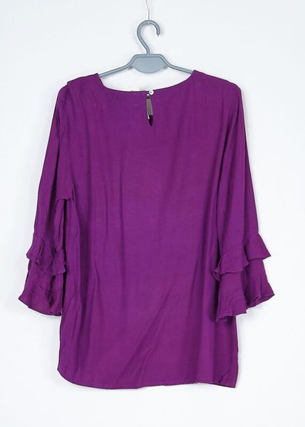 BLUZKA DAMSKA FIOLETOWA ROZMIAR 38 zdjęcie 4