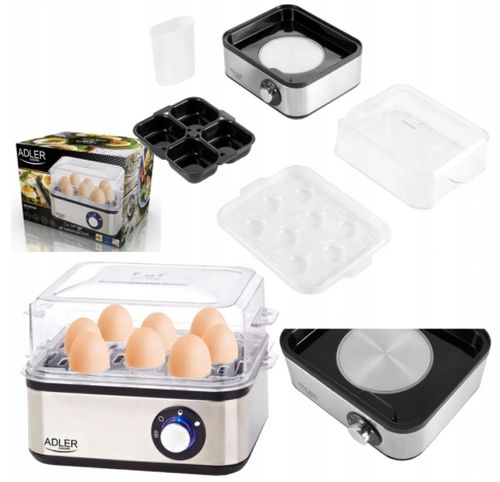 Jajowar Automatyczny Do 8 Jajek 800W Adler Ad4486 na Arena.pl