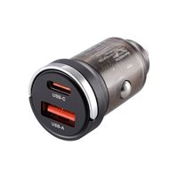 WAYME Ładowarka 12/24V, USB 18W + USB-C PD 33W, z pierścieniem
