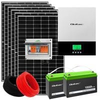 ZESTAW SOLARNY HYBRYDOWY 2,4kW PV 2KW MAGAZYN ENERGII 2,4KWH