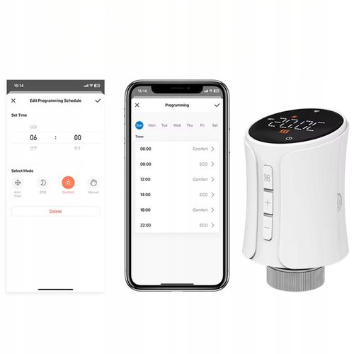 Głowica termostatyczna GTZ07 ZigBee TUYA Smart Life Termostat Grzejnikowy na Arena.pl