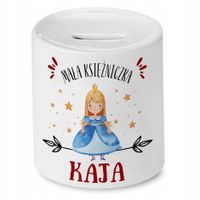 Skarbonka 330 Ml Dla Kai Córki Dziecka Prezent Z Nadrukiem Ze Zdjęciem