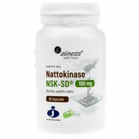 ALINESS Nattokinase NSK-SD Prawidłowy przepływ krwi 60 szt.
