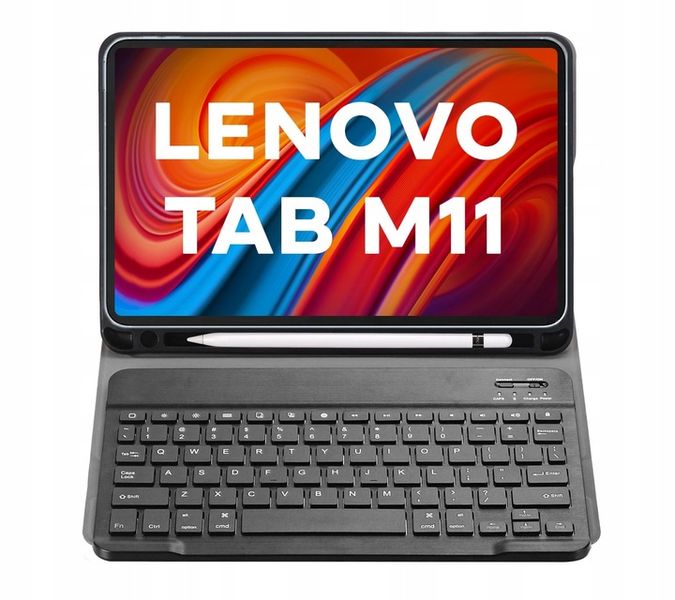 ETUI I KLAWIATURA BLUETOOTH DO LENOVO TAB M11 11" TB330FU TB330XU CZARNY zdjęcie 11