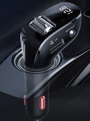 TRANSMITER FM BASEUS STREAMER F40 AUX 2XUSB na Arena.pl