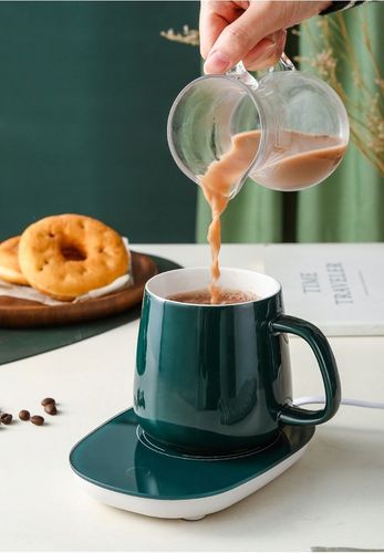 KUBEK DO KAWY HERBATY PODGRZEWACZ USB ŁYŻKA KABEL PREZENT DLA NAUCZYCIELA na Arena.pl